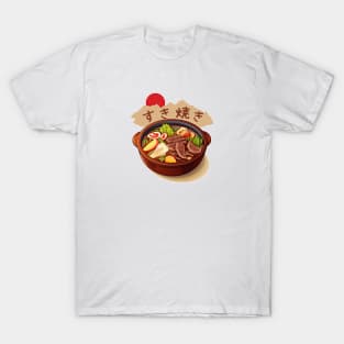 Sukiyaki | Japanese cuisine | Traditional Food T-Shirt